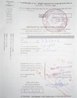 Certificat de grossesse du 2nd examen prénatal 